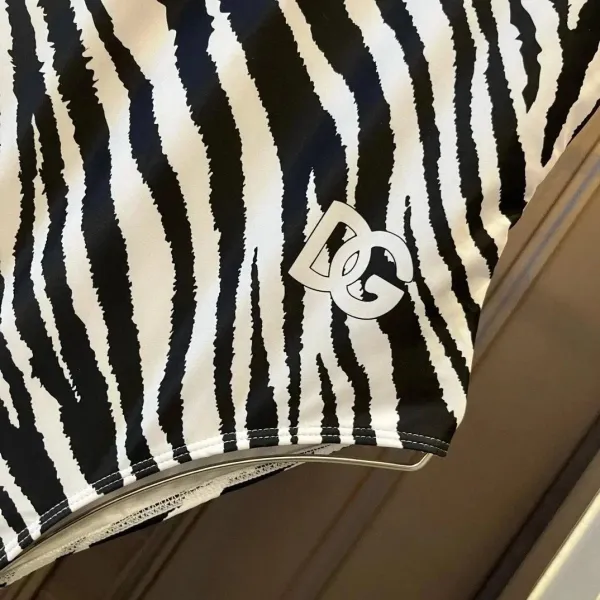 Dolce & Gabbana Zebra Print One-Piece Swimsuit - 5