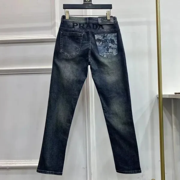 Prada x Mi Ano Light Wash Denim Jeans - 23