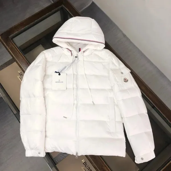 NUMBER ONE Puffer Jacket Light Blue Down-Jacket - 30