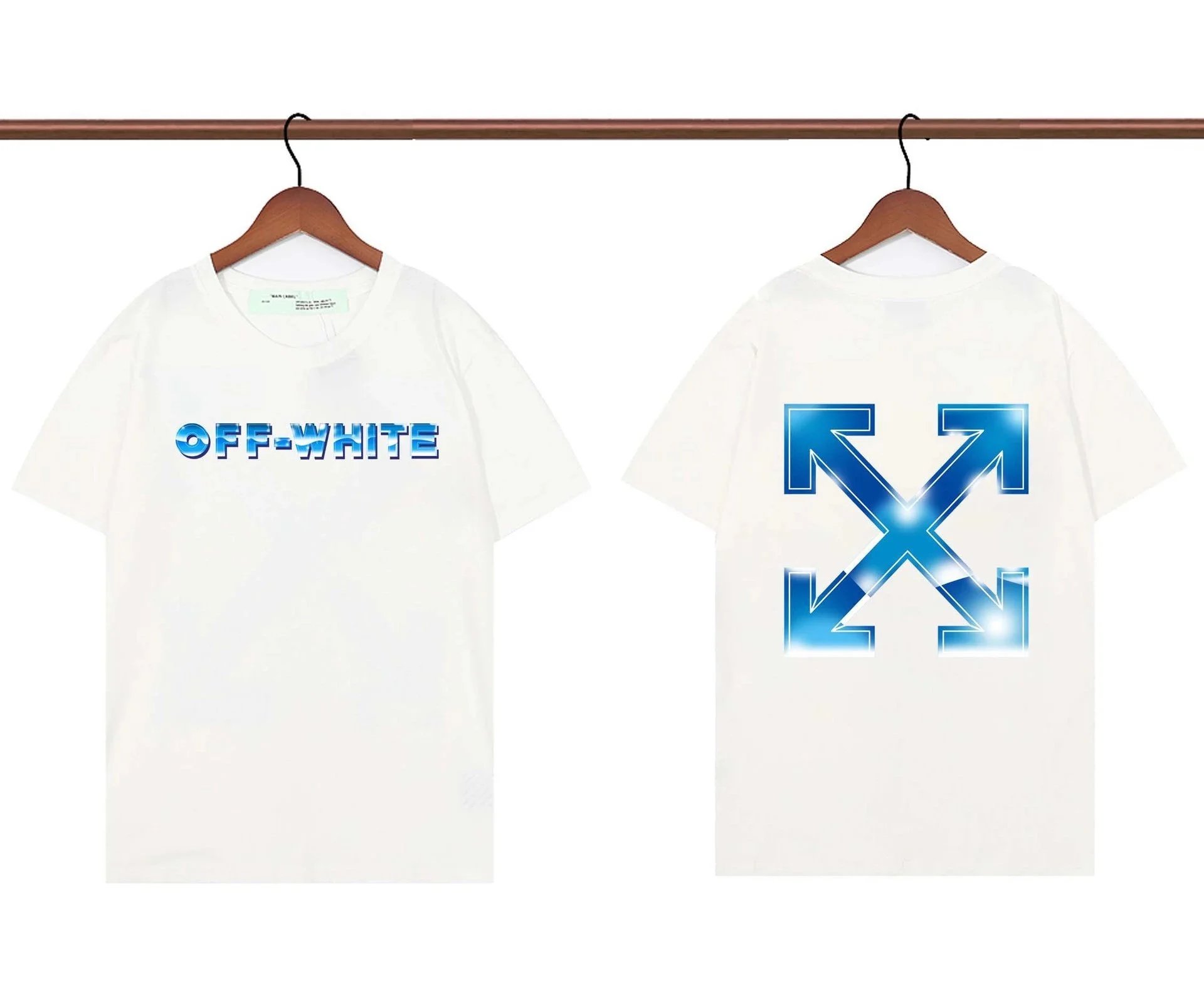Off-White x Unknown Artist Graffiti Print Black T-Shirt - 14