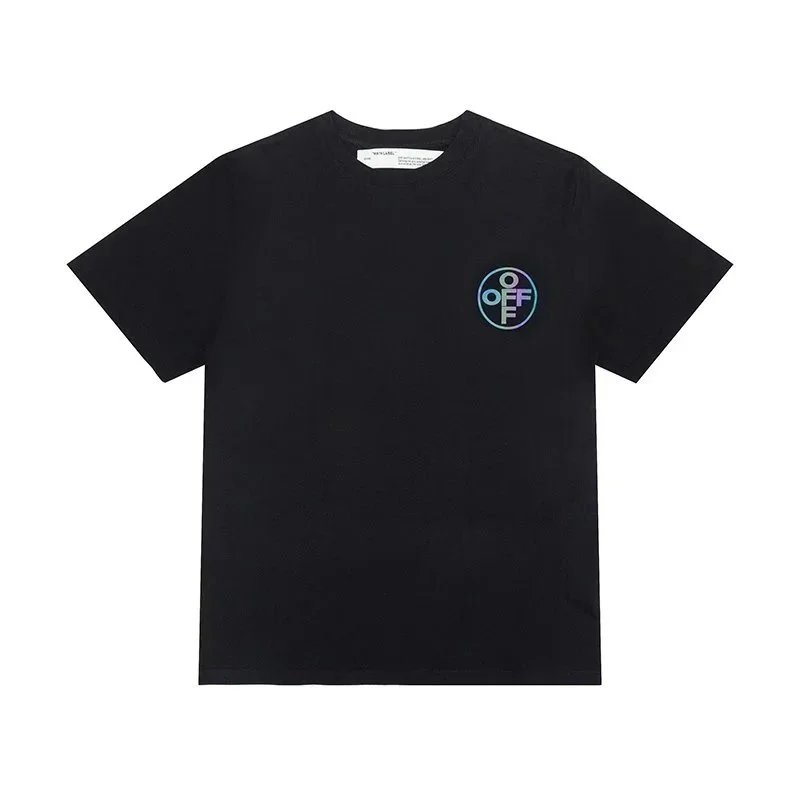 Off-White Leaf Print T-Shirt White - 8