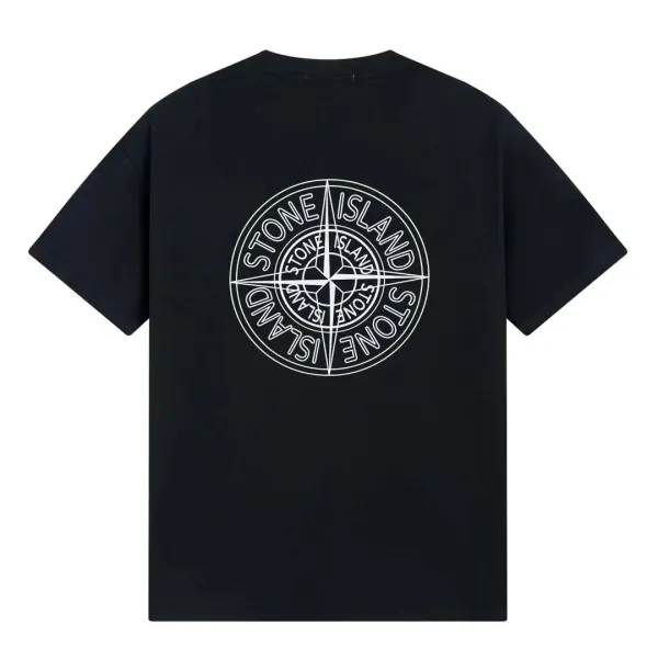 Stone Island Compass Patch T-Shirt Turquoise - 5