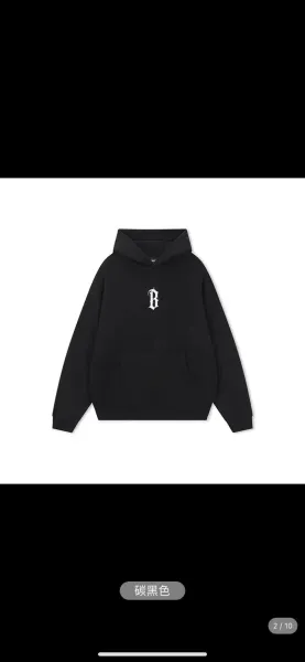 Givenchy Paris Logo Embroidered Black Hoodie - 6