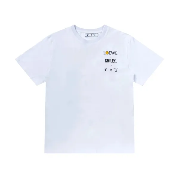 Off-White Graffiti Print White T-Shirt - 11