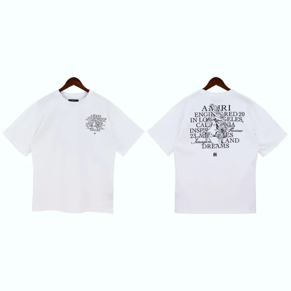 Amiri Ouija Board Print T-Shirt Blue - 11
