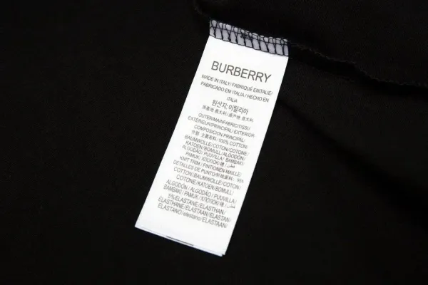Burberry Embroidered Polo Shirt in Pale Blue - 9