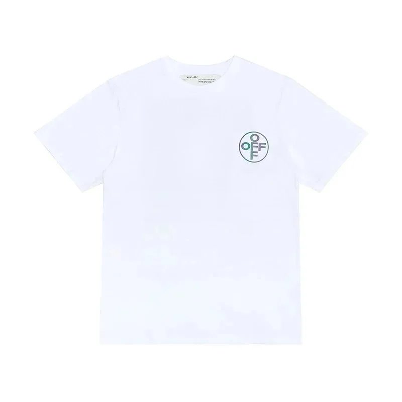 Off-White Leaf Print T-Shirt White - 7