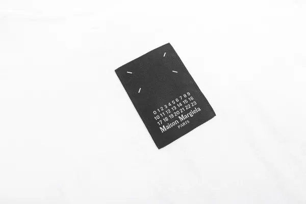 Maison Margiela Number Print Black Hoodie - 8