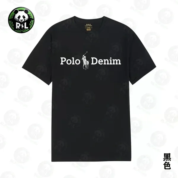 Polo Ralph Lauren Polo Denim Black T-Shirt - 1
