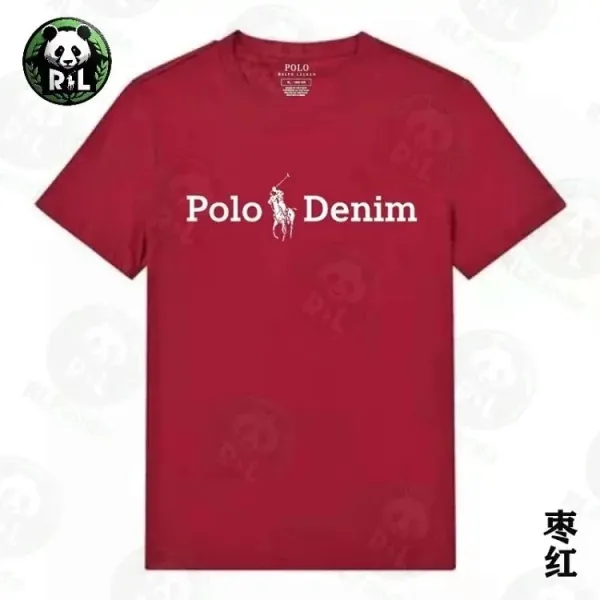 Polo Ralph Lauren Polo Denim Red T-Shirt - 1