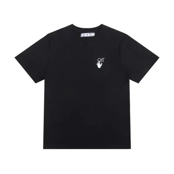 Off-White Arrow Print Oversized T-Shirt Black - 12