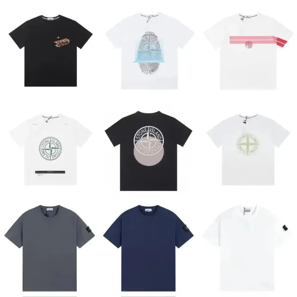 Stone Island Compass Logo T-Shirt White - 2