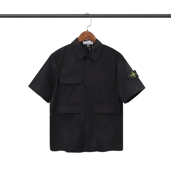 Stone Island Compass Patch T-Shirt Turquoise - 12