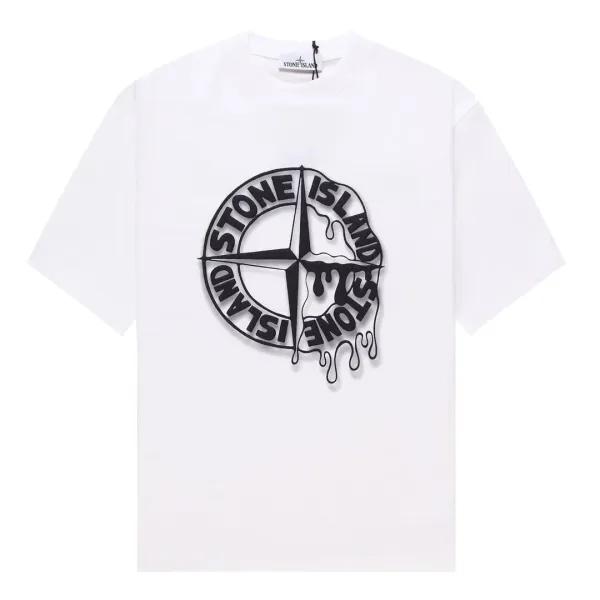 Stone Island Compass Patch T-Shirt Turquoise - 15