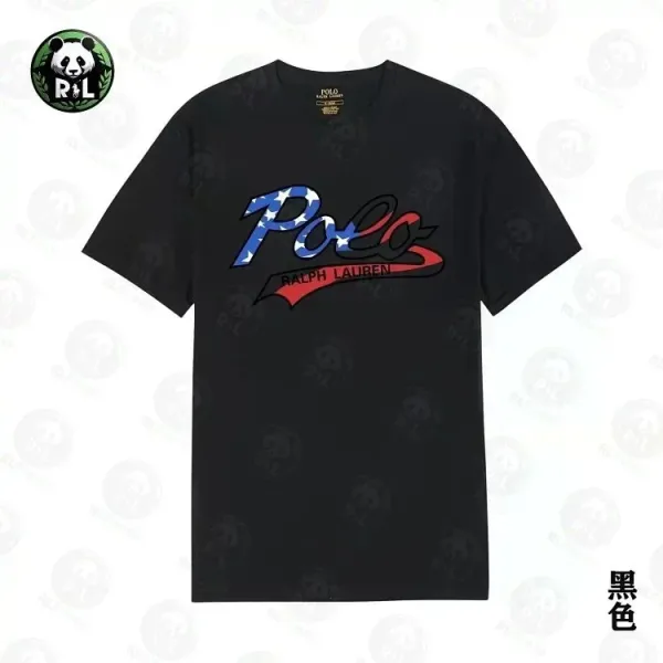 Polo Ralph Lauren Patriotic Logo T-Shirt Black - 1