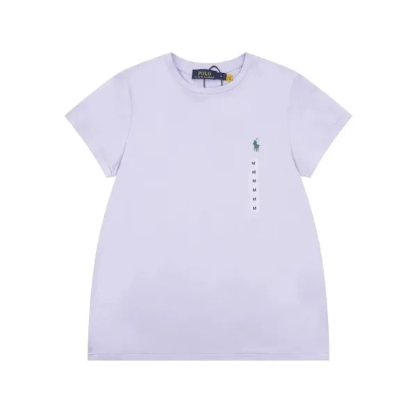 Polo Ralph Lauren Classic Fit Logo T-Shirt Lilac T-Shirt - 1