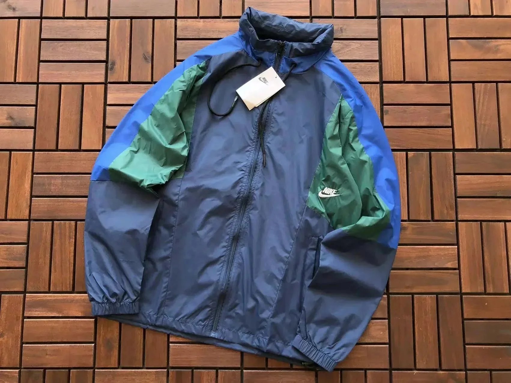 Nike Corduroy Hooded Jacket Black Outerwear - 9