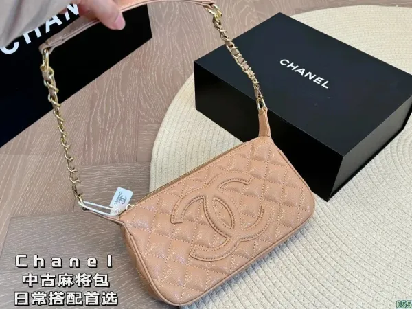 Chanel Mini Flap Bag Lavender Quilted Leather Shoulder Bag - 20
