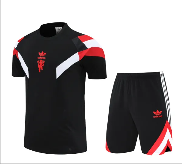 Adidas Originals Manchester United Retro Training Set Black/Red/White - 1