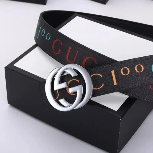 Gucci GG Marmont Snake Buckle Belt Black - 4