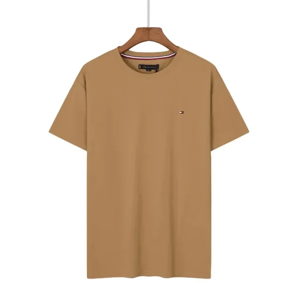 Tommy Hilfiger Embossed Logo Navy Polo - 11