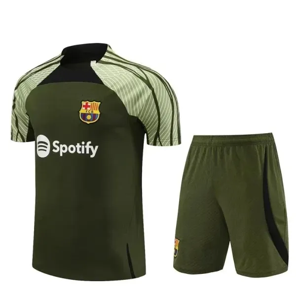 Paris Saint-Germain Training Kit Black Activewear Set - 8