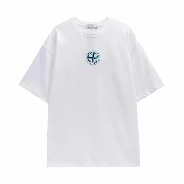 Stone Island Graphic Print Black T-Shirt - 5