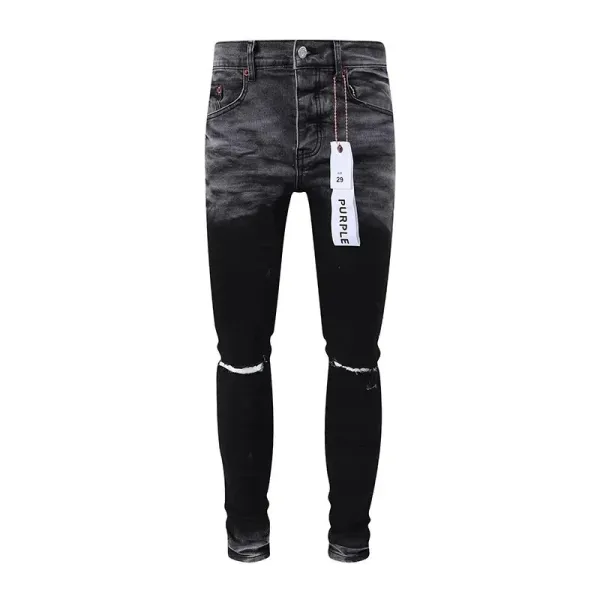SPURLE Distressed Paint-Splatter Skinny Jeans - 16