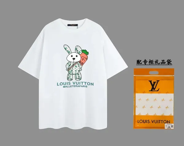 Louis Vuitton x Warner Bros Bugs Bunny Monogram Graphic T-Shirt Black - 3