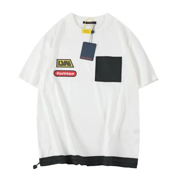 Louis Vuitton x Virgil Abloh Pocket Tee White T-Shirt - 15
