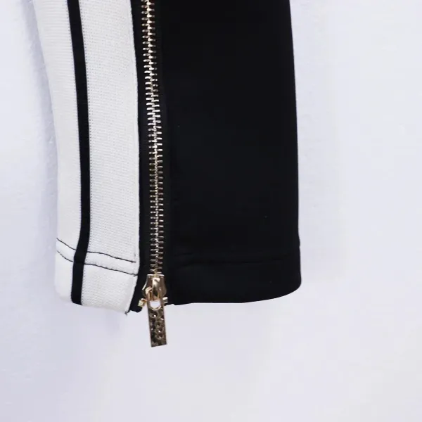 Off-White Track Pants Light Blue with White/Black Stripe - 9