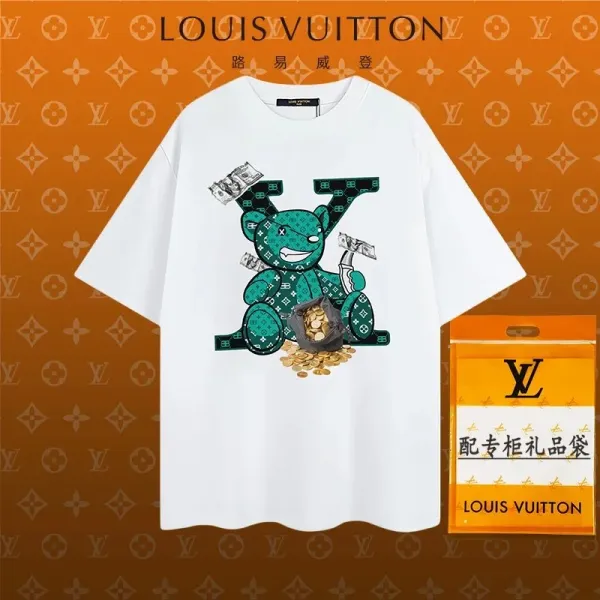 Louis Vuitton x Warner Bros Bugs Bunny Monogram Graphic T-Shirt Black - 15