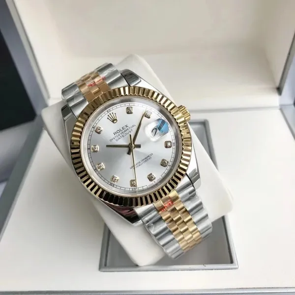 Rolex Submariner Green Dial Gold Watch - 53
