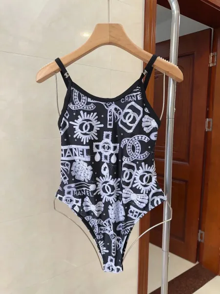 Chanel Quilted Zip-Front Bodysuit White Activewear - 20