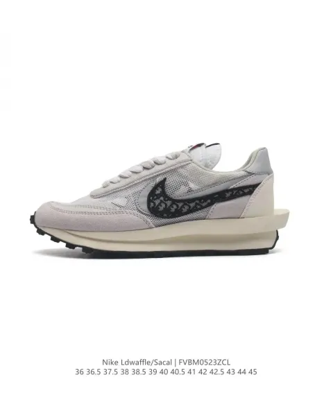 Nike x Sacai LDWaffle 'Neutral' Sneakers - 1