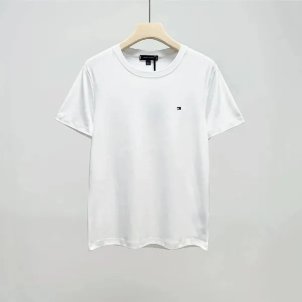 Tommy Hilfiger Embossed Logo Navy Polo - 10