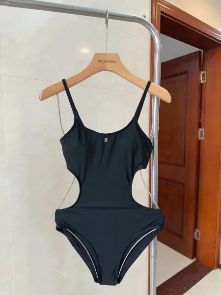 Chanel Quilted Zip-Front Bodysuit White Activewear - 22