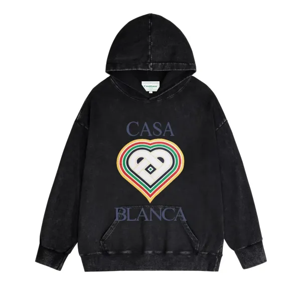 Casablanca Unity Is Power Hoodie Brown - 13