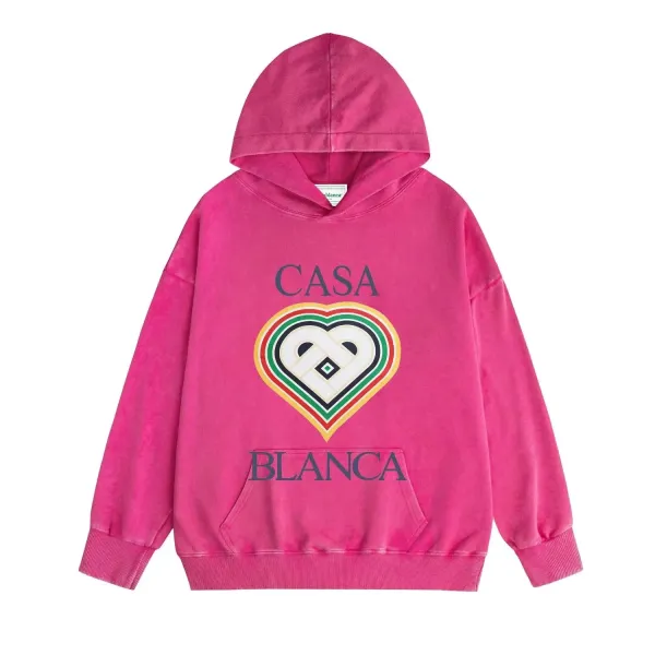 Casablanca Unity Is Power Hoodie Brown - 14