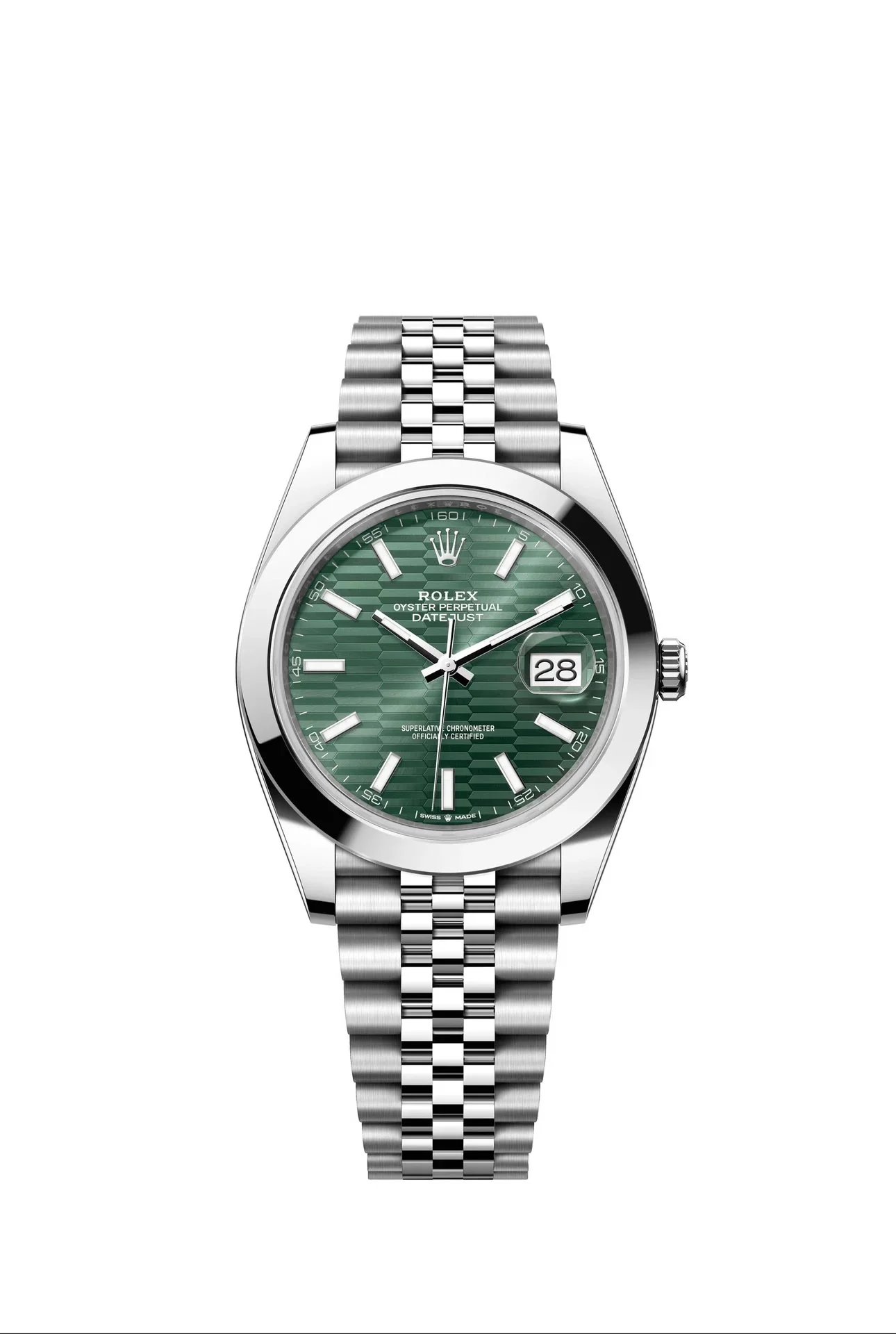 Rolex Submariner Green Dial Gold Watch - 19
