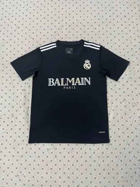 Balmain x Real Madrid x Adidas Training Jersey Navy T-Shirt - 1