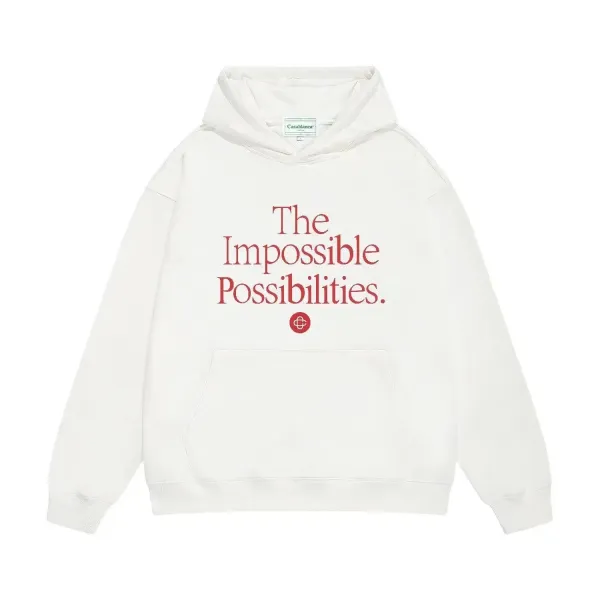 Casablanca The Impossible Possibilities White Hoodie - 1