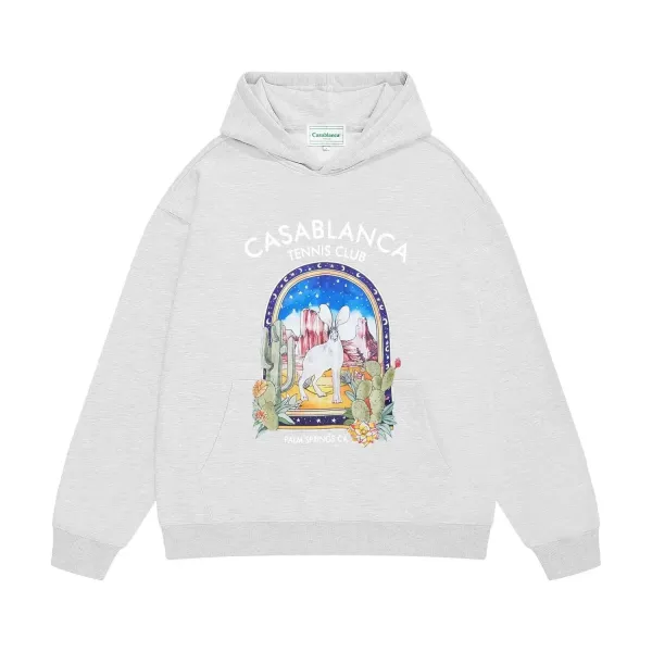 Casablanca Casa Sport Palm Springs Hoodie Black - 13