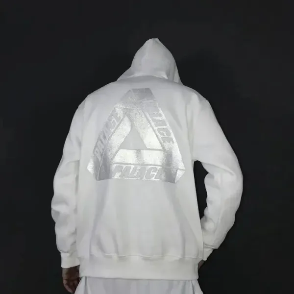 Palace Tri-Force Hoodie White - 2