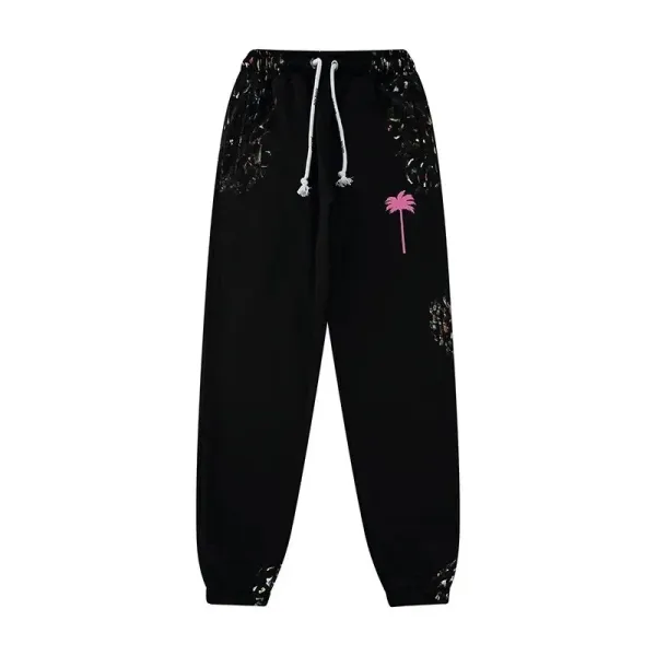 Off-White Track Pants Light Blue with White/Black Stripe - 16