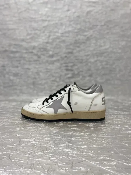Golden Goose Ballstar Glitter Silver Sneakers - 16