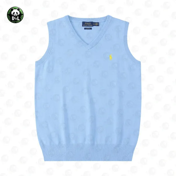Polo Ralph Lauren V-Neck Sweater Vest Navy - 6