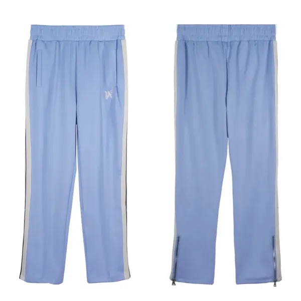 Off-White Track Pants Light Blue with White/Black Stripe - 29