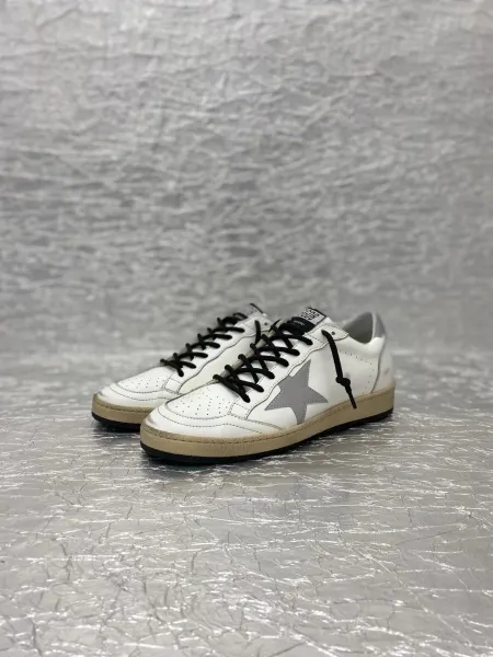 Golden Goose Ballstar Glitter Silver Sneakers - 13