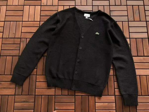 Lacoste Half-Zip Knit Sweater Navy - 5